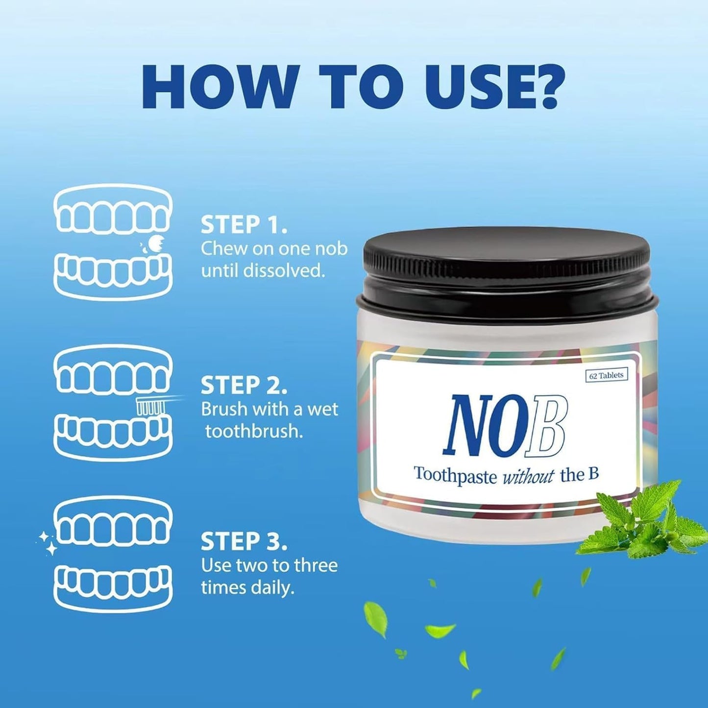 Chewable Toothpast Tablets