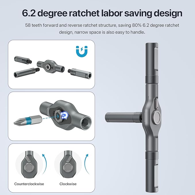Magnetic Screwdriver Mini Set 24 in 1