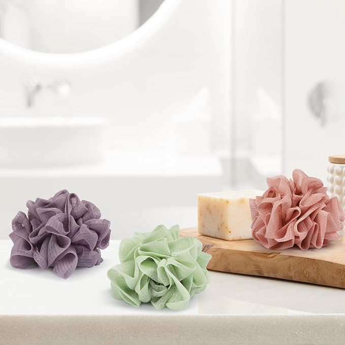 Loofah Washcloth, 2-in-1 Shower (3pcs)