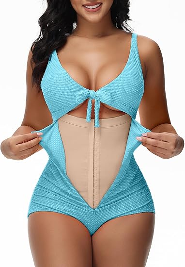 SHAPSHE Women's Tummy Control Swimsuit