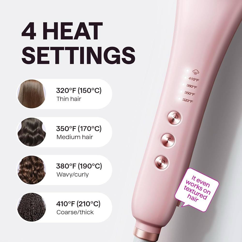 Wavytalk 3-in-1 Hair Straightener Brush