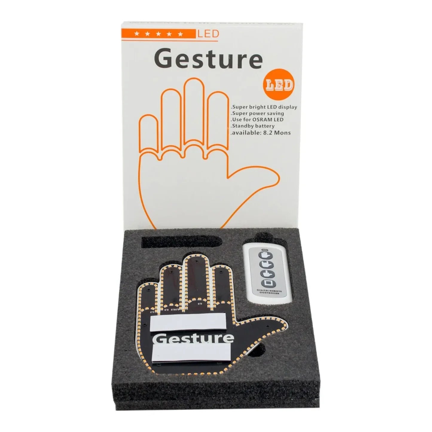 The GloGesture™ - Led Hand Sign
