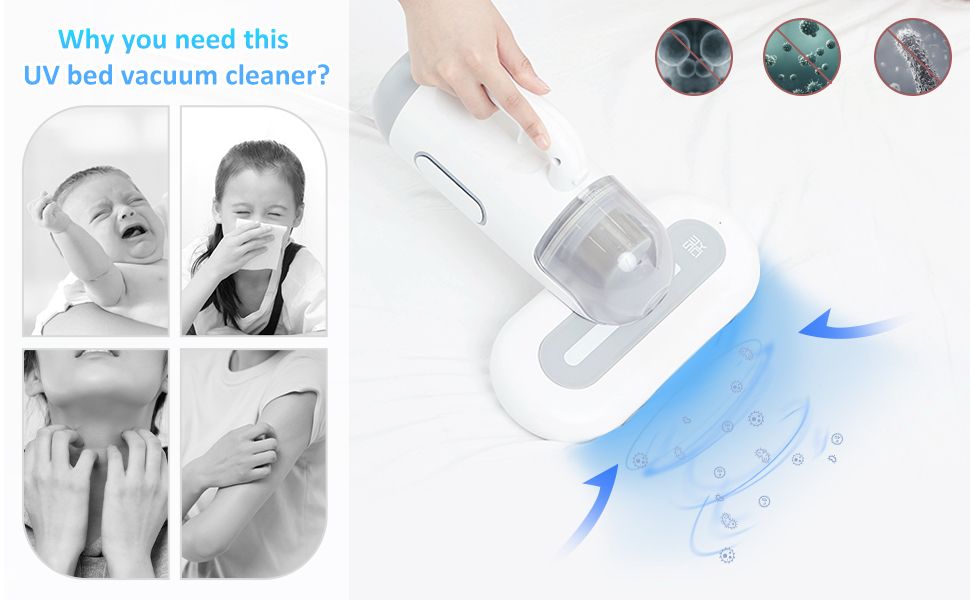Portable Bed Vacuum Cleaner