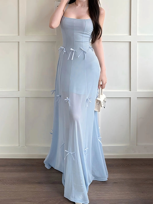 Bow-A LI=ine Dress