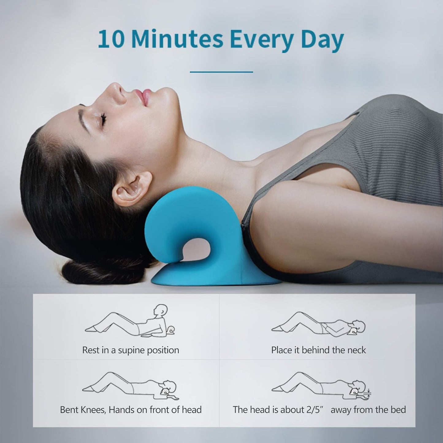 Neck Stretcher – Cervical Spine Relaxer for Neck Pain Relief