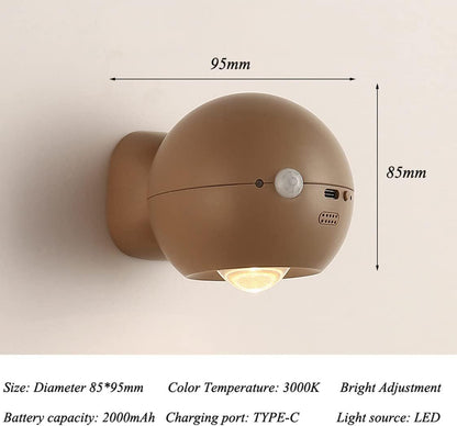 360° Rotation Motion Led Sensor Wall Lamp