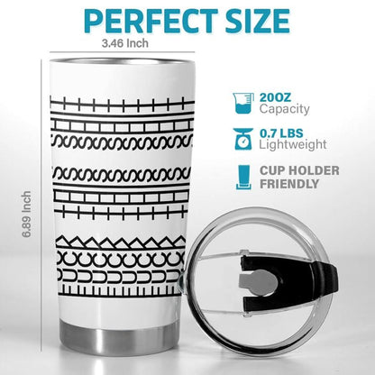 Fck This Sht Hidden Message Funny Tumbler Cup